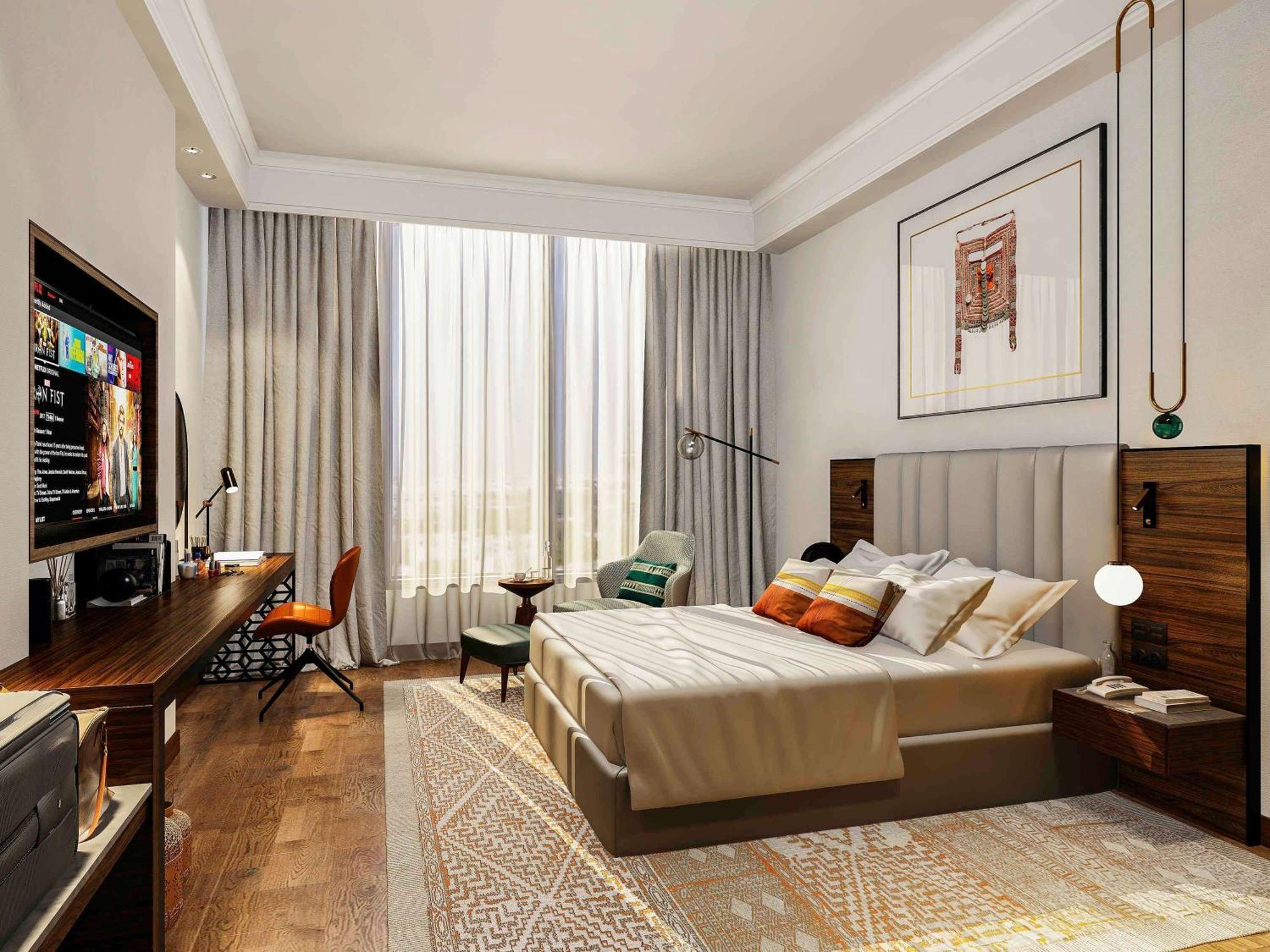 Swissotel Living Джеда Екстериор снимка A bedroom at the hotel